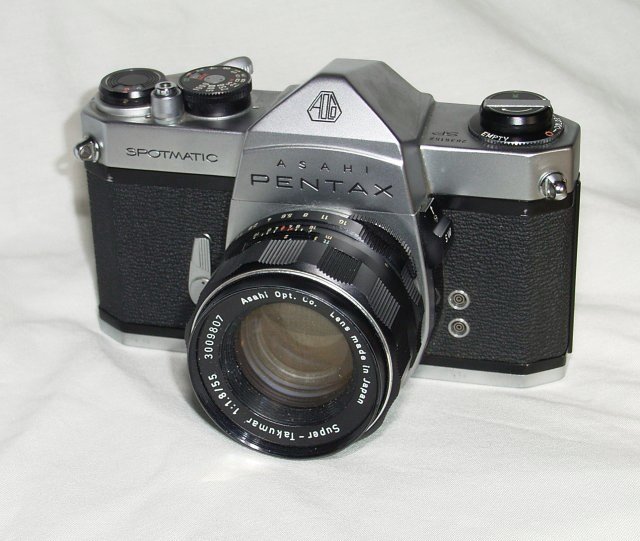Spotmatic et 55 mm Takumar